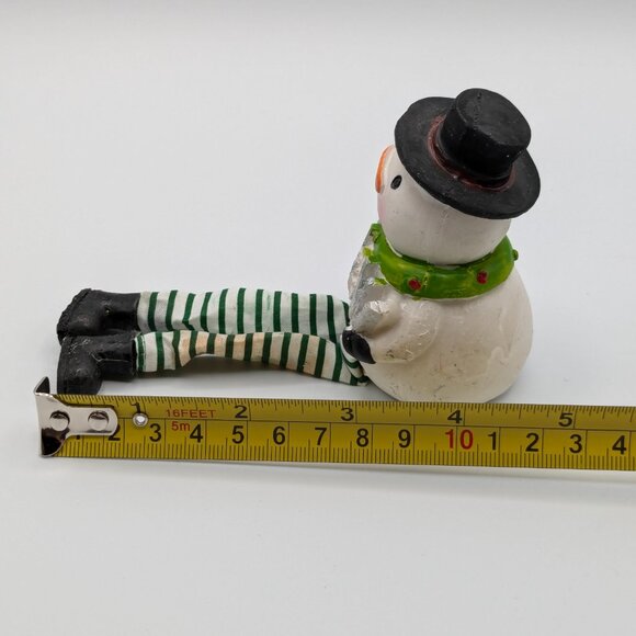 Shelf Sitter Snowman Holiday Christmas Figurine - Picture 6 of 8